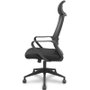 FORÖL Silla de Oficina Pro534 con Mecanismo Basculante, Negro